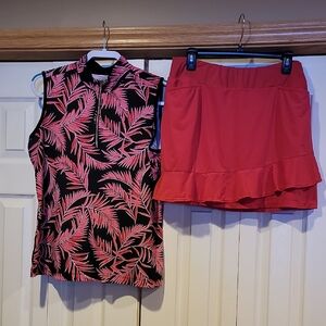 Women's Skort and Tank Golf